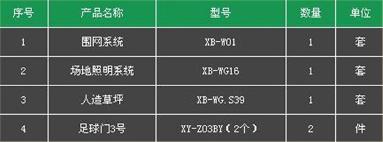 足球場配置方案1